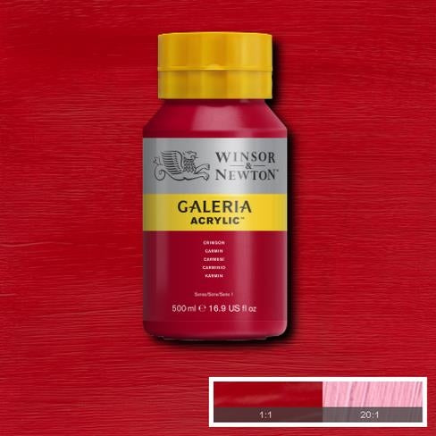 500ml  203 S1  Crimson Galeria Acryl