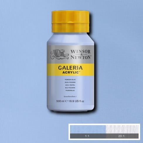 500ml  446 S1  Powder Blue Galeria Acryl