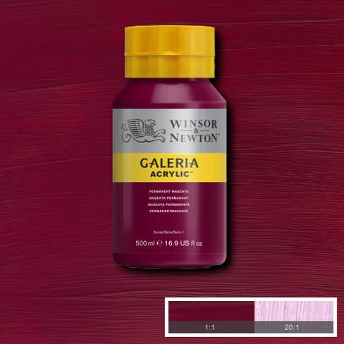 500ml  488 S1  Permanent Magenta Galeria Acryl