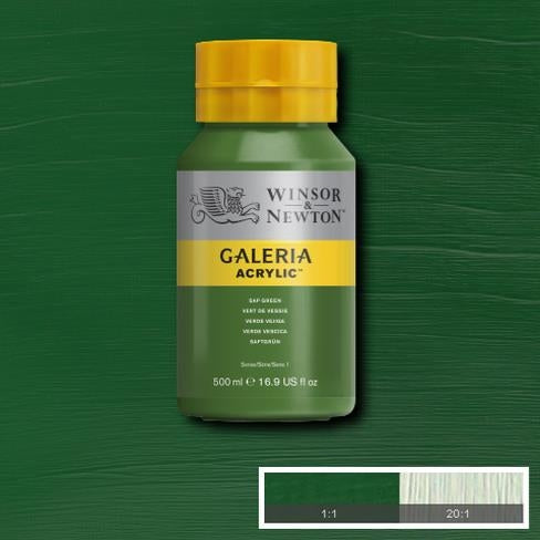500ml  599 S1  Sap Green Galeria Acryl
