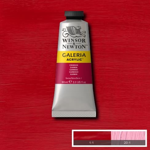 60ml  203 S1  Crimson Galeria Acryl