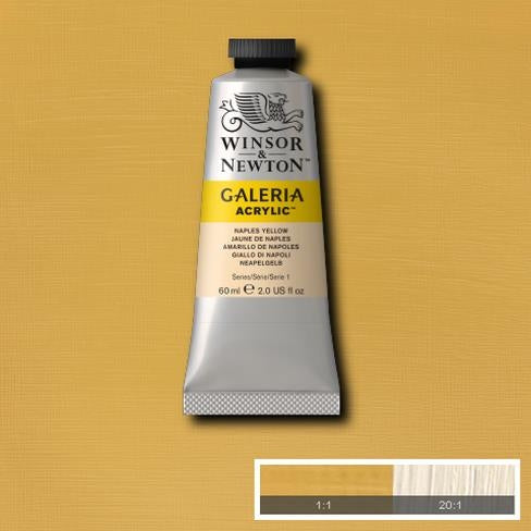 60ml  422 S1  Naples Yellow Galeria Acryl