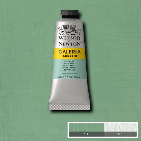 60ml  435 S1  Pale Olive Galeria Acryl