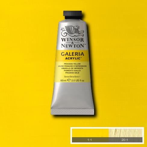 60ml  537 S1  Process Yellow Galeria Acryl