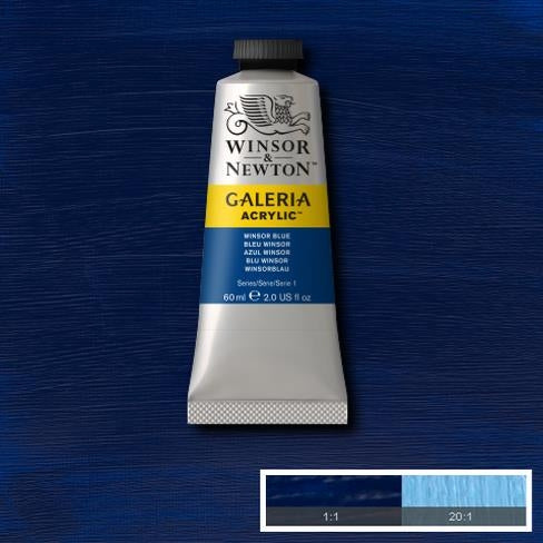 60ml  706 S1  Winsor Blue Galeria Acryl