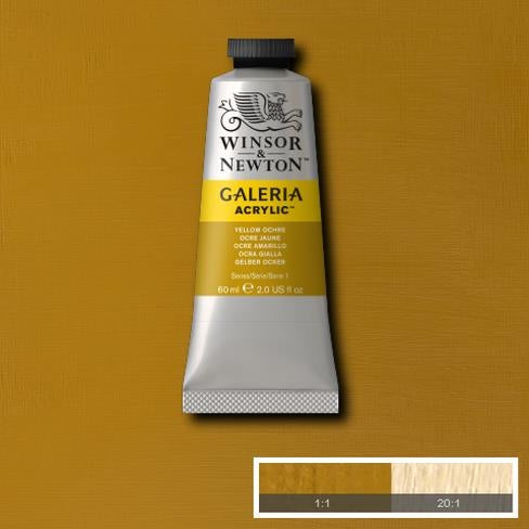 60ml  744 S1  Yellow Ochre Galeria Acryl