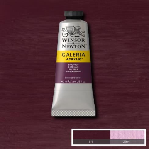 60ml  075 S1  Burgundy Galeria Acryl