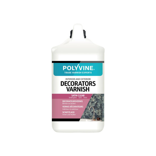 Vernis Polyvine, decorateurs vernis, Mat, Zijdeglans of Hoogglans