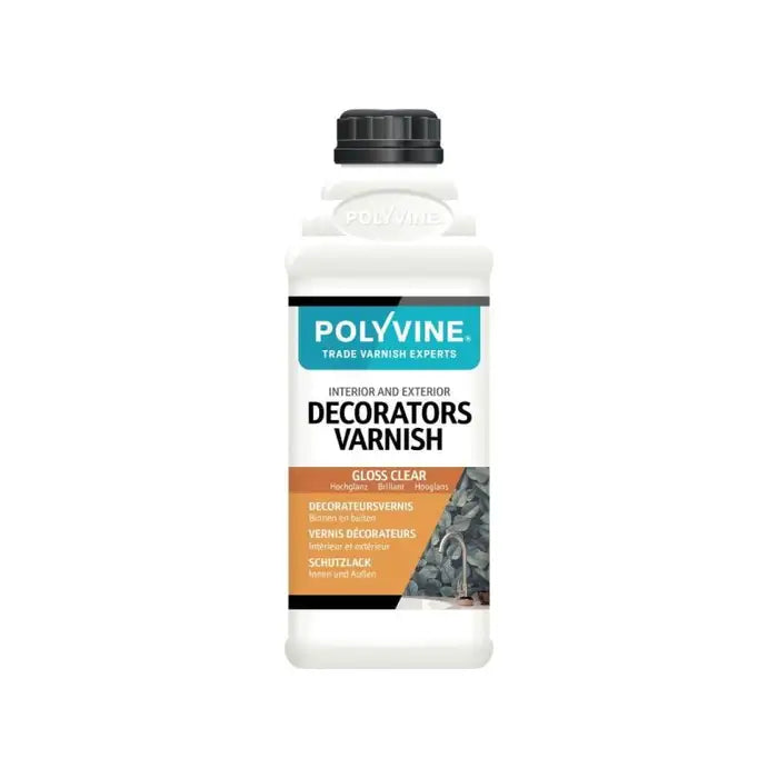 Vernis Polyvine, decorateurs vernis, Mat, Zijdeglans of Hoogglans