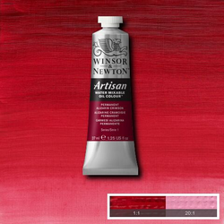 37ML Permanent Alizarin Crimson, no 468 S1, W&N Artisan Watervermengbare Olieverf (Levertijd mogelijk 3-5 dagen)