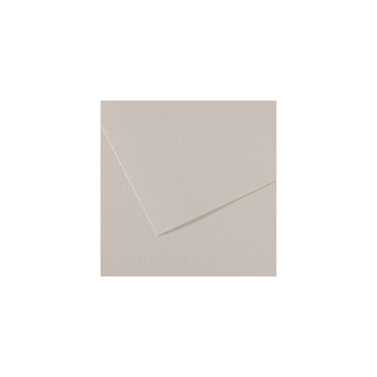 10 vel 160 grs Mi-Teintes gekleurd papier, no 120 zacht grijs 50x65cm
