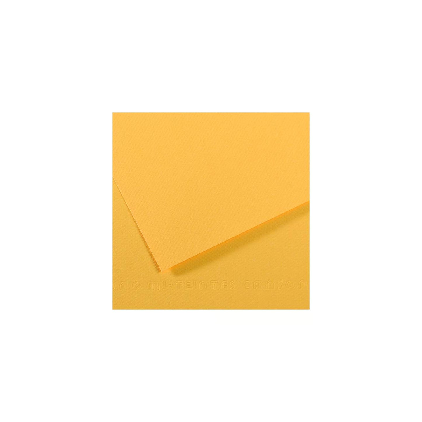 10 vel 160 grs Mi-Teintes gekleurd papier, no 400 geel 50x65cm