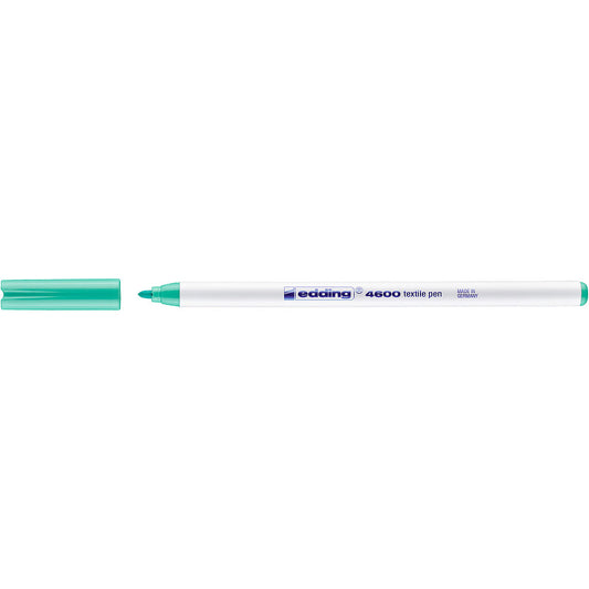 Edding 4600 Textielstift Mintgroen 1mm punt