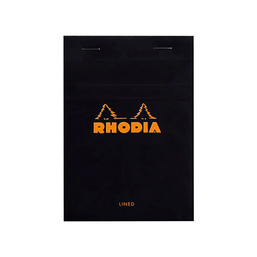 Notitieblok A6 80 grams Zwart Rhodia