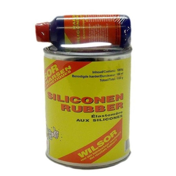 Siliconen Rubber 1100 gram Wilsor