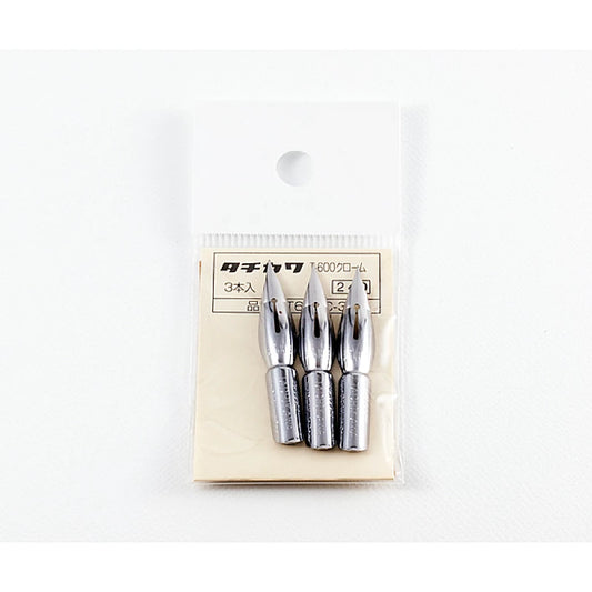 Tachikawa No. 600 - Spoon Model Nib Penpunt - Set van 3