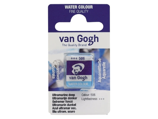 Ultramarijn donker 506 napje Van Gogh Aquarelverf