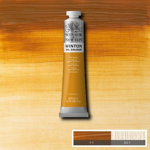 Raw Sienna (34) 552  200 ml. Winton olieverf