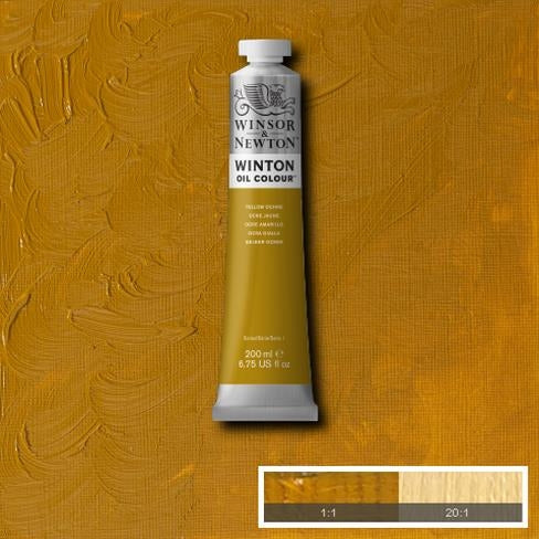 Yellow Ocre (44) 744  200 ml. Winton olieverf