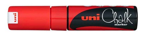8K Groot Rood krijtstift Uni Chalk Marker