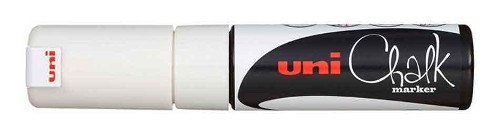 8K Groot Wit krijtstift Uni Chalk Marker