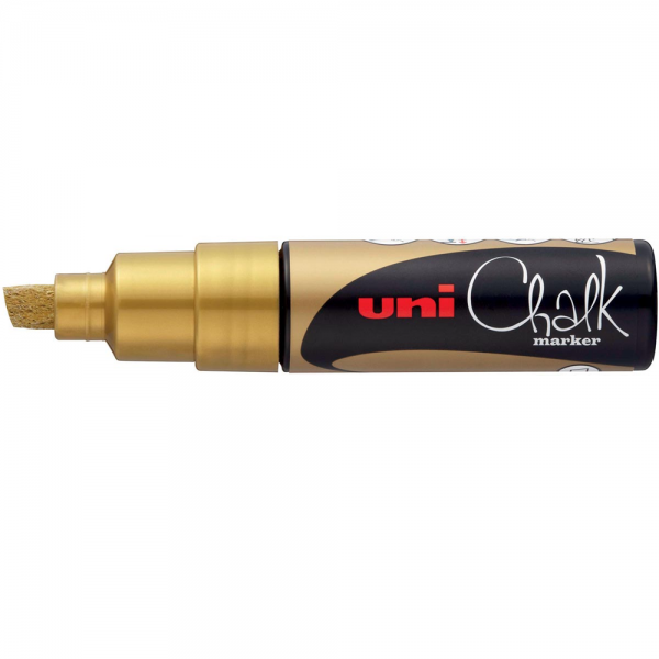8K Groot Goud krijtstift Uni Chalk Marker
